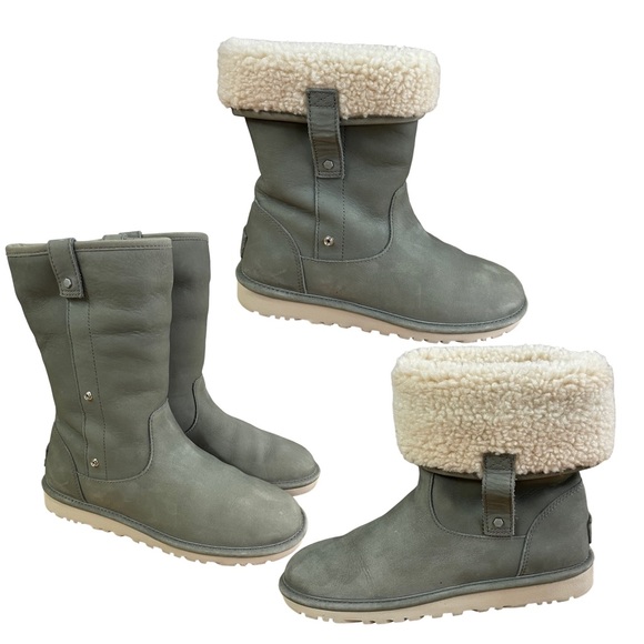 UGG Shoes - Ugg Treadlite suede convertible boots with shearling lining 7